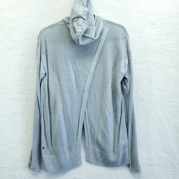 Lululemon Womens Still Movement Wrap Split Cardigan Hoodie S 6 - Picture 2 of 10